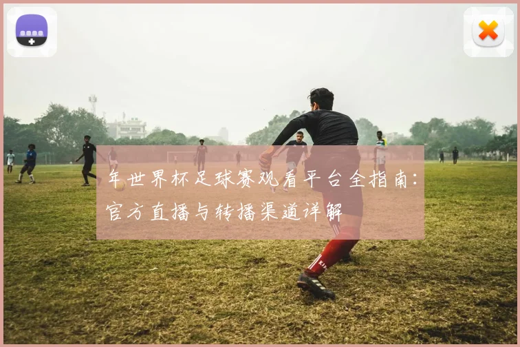 年世界杯足球赛观看平台全指南:官方直播与转播渠道详解