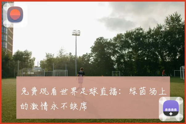 免费观看世界足球直播:绿茵场上的激情永不缺席